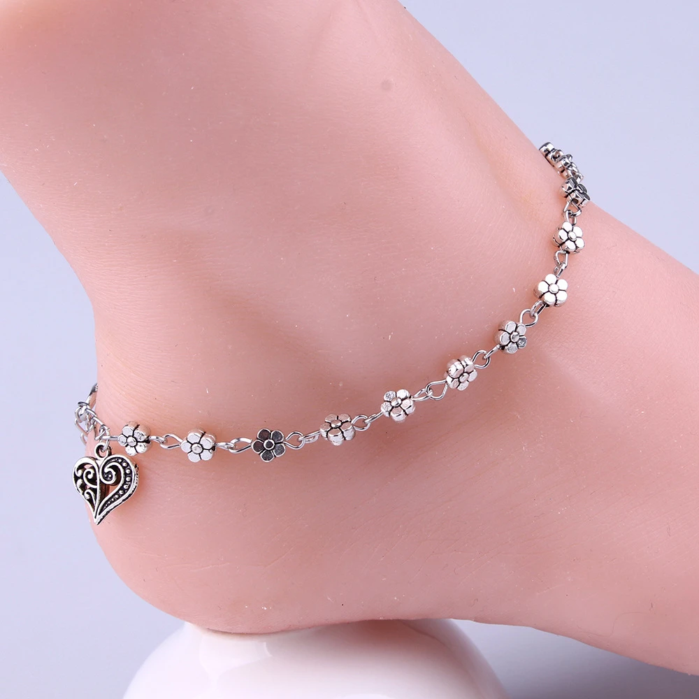 Set Auger Anklets Korean Style Small Broken Auger Foot Ornaments Set Auger Anklets Korean Style Small Broken Auger Foot Ornaments
