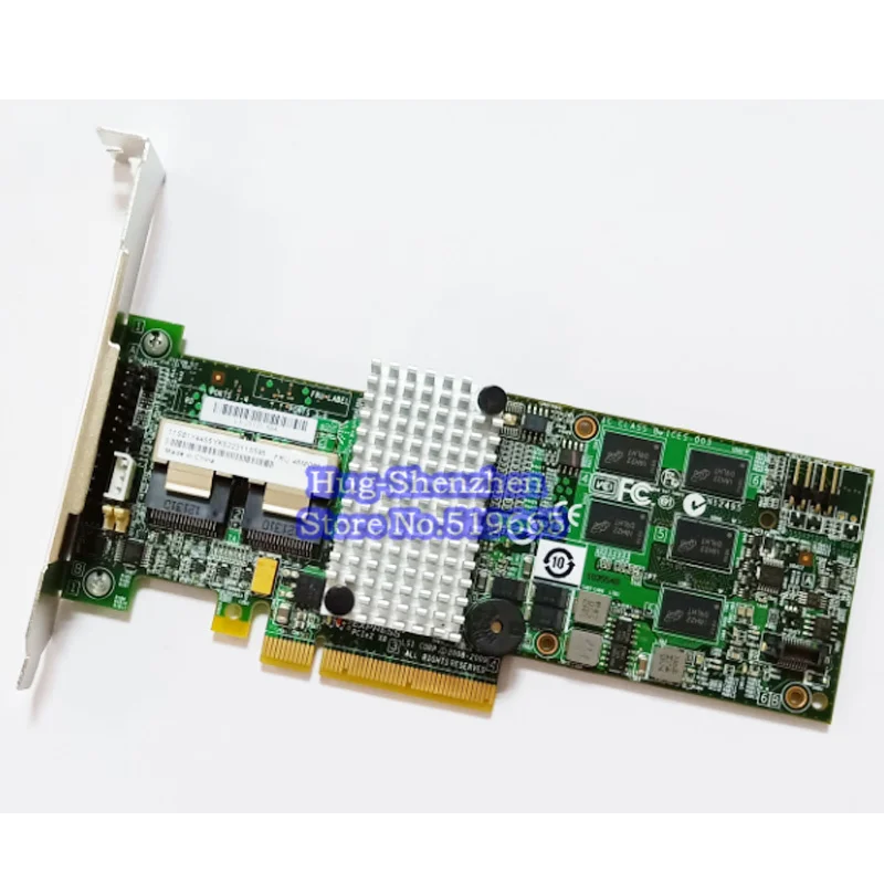 Qiuality M5015 M5014 46M0851 46M0918 SAS PCI E 2 0 X8 6 ГБ/сек. карта RAID 5 Поддержка 6T HDD 512RAM RAM|Компьютерные