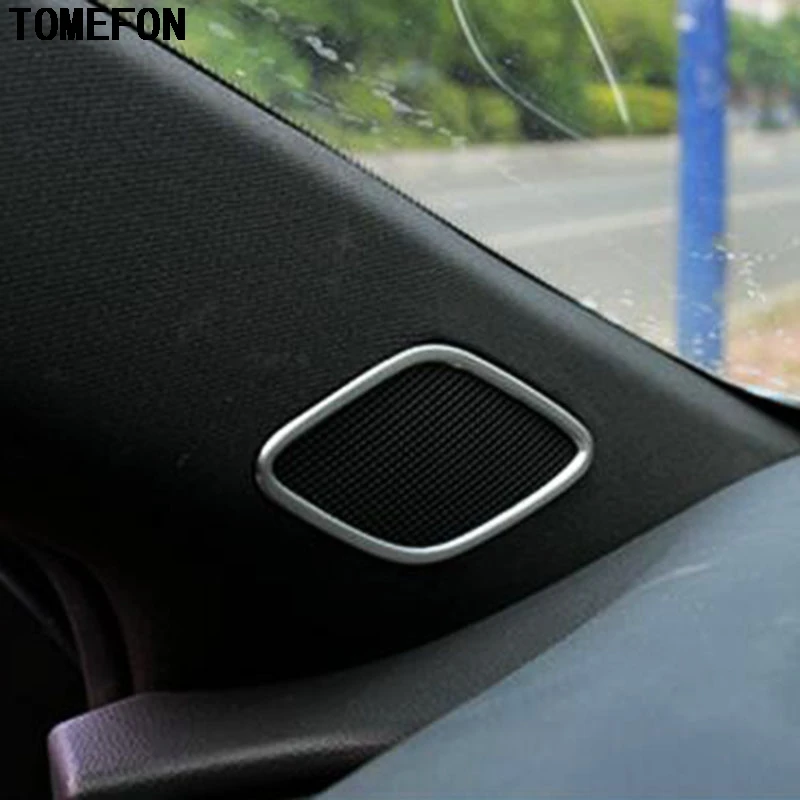 Piezas interiores de diseño de coche instrumento estéreo marco decorativo ABS cromado modificación para Buick LaCrosse 2016 2 piezas Piezas interiores de diseño de coche instrumento estéreo marco decorativo ABS cromado modificación para Buick LaCrosse 2016 2 piezas