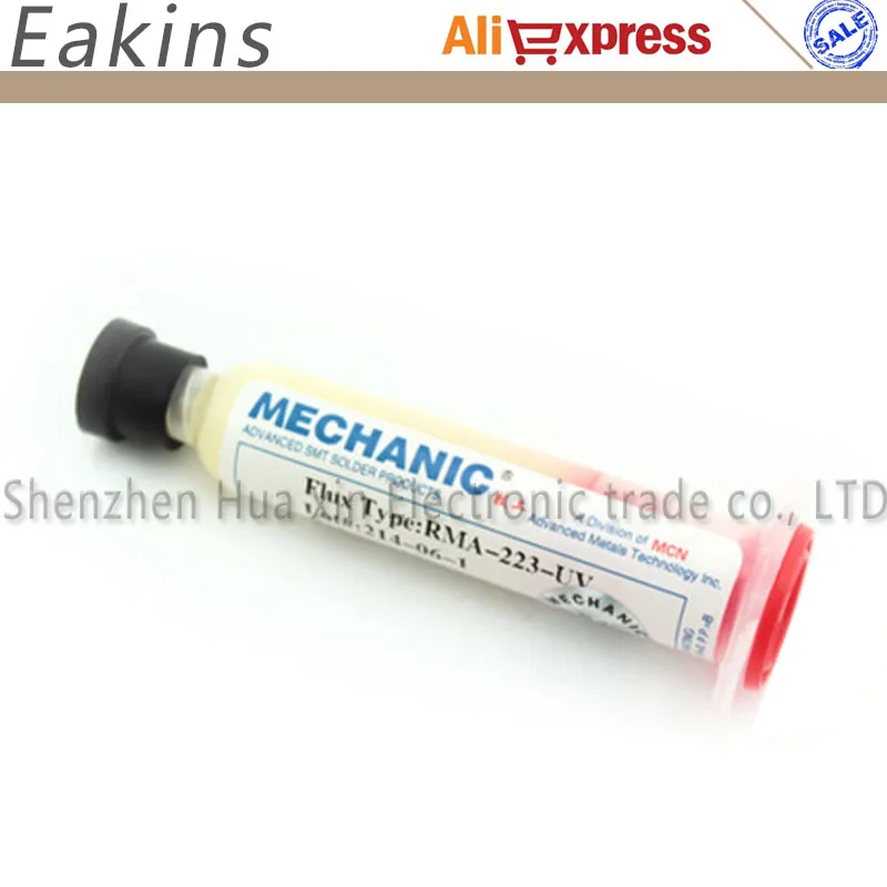  10cc original HK MECHANIC RMA-223-UV Welding Flux BGA Solder Ball Repair Solder Auxiliary Soldering Paste