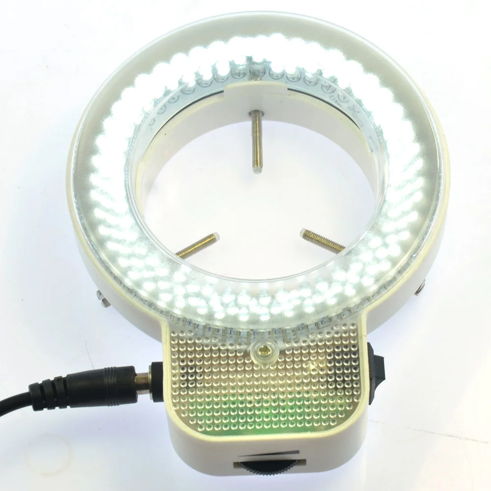 

7W 144 LED Stereo Microscope LED Light Industrial Microscope Ring Light AC110-240V Illuminate Adjustable