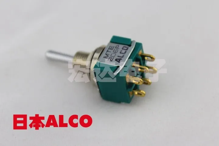 Оригинальный новый 100% водонепроницаемый переключатель MTE206P 5A 125V 206P кнопочный