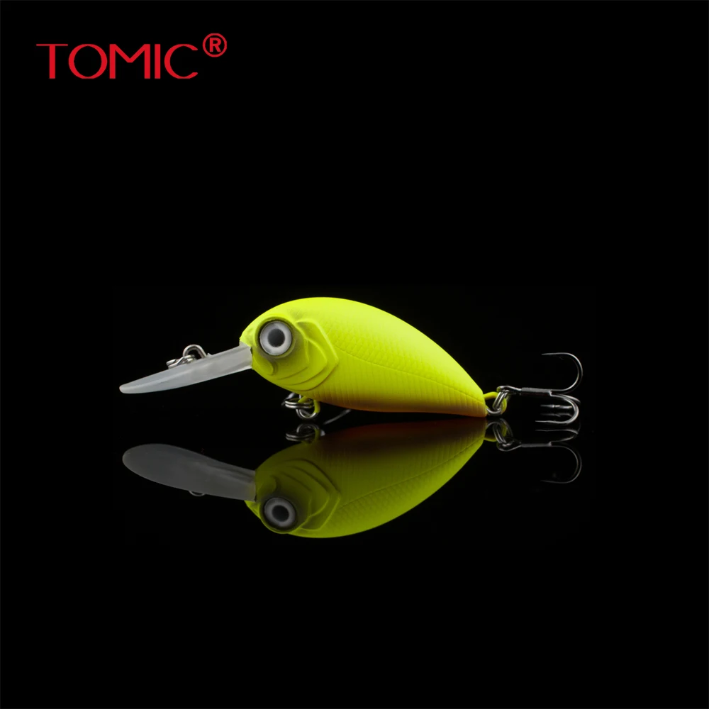 

Tomic ultralight fishing lures wobbler deep diving crank bait sea freshwater bait