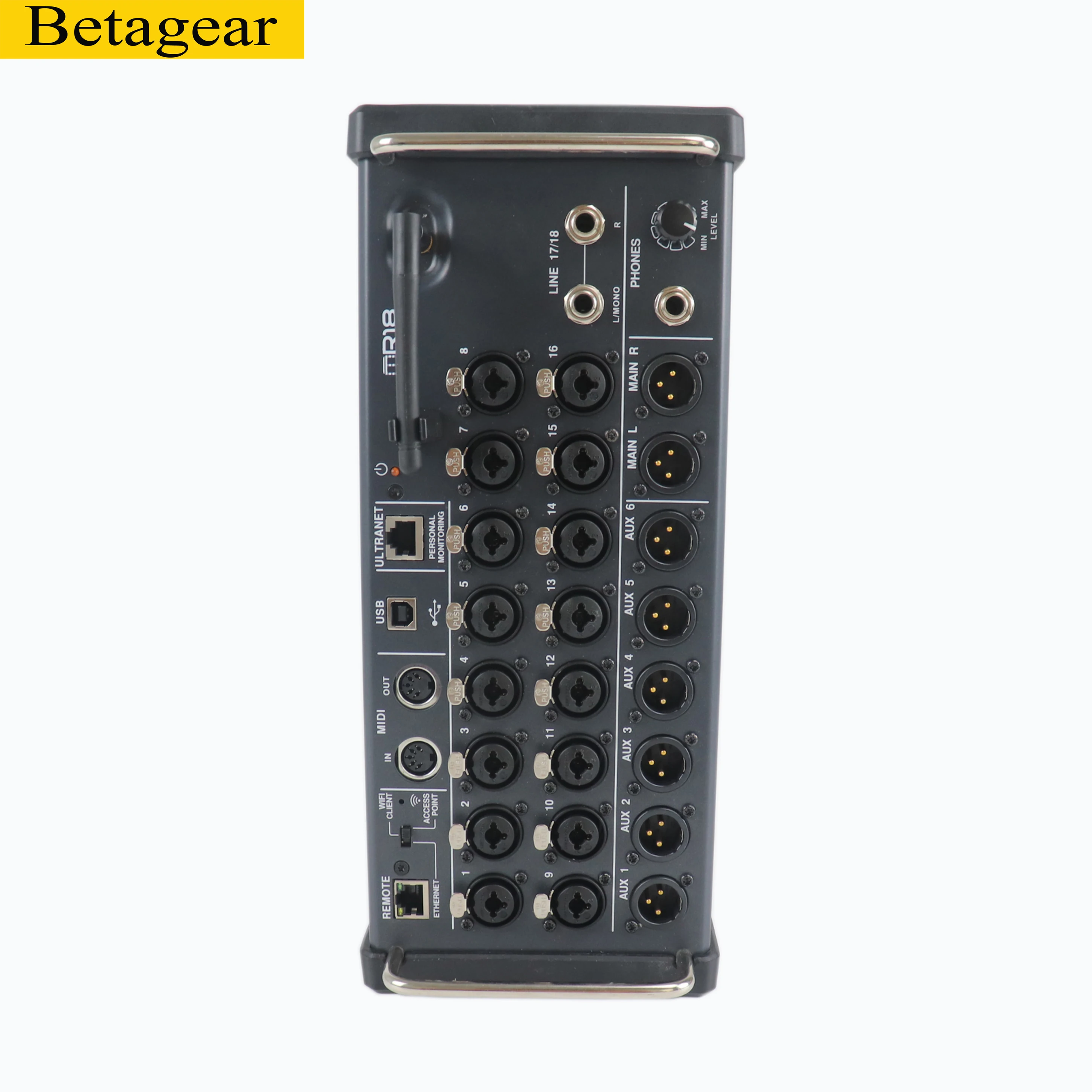 Betagear 18 channel mr18  mixer audio dj equipment