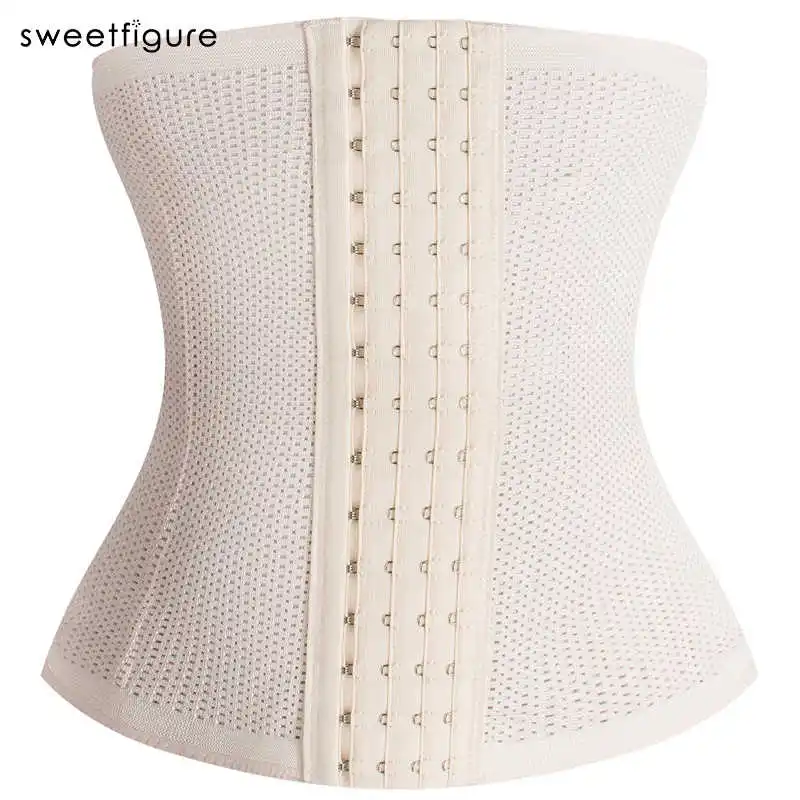 Waist Trainer Corset Body Shaper Women Cincher Post-baby Control Underbust Breathable Slim Shapewear Body Belt Modeling Strap backless shapewear Shapewear