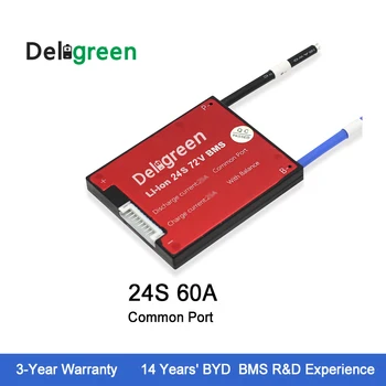 

24S 60A 72V BMS LiFePO4 Li-ion battery E-Bike BMS for 3.2V Rated lithium battery Scooter and Power storage