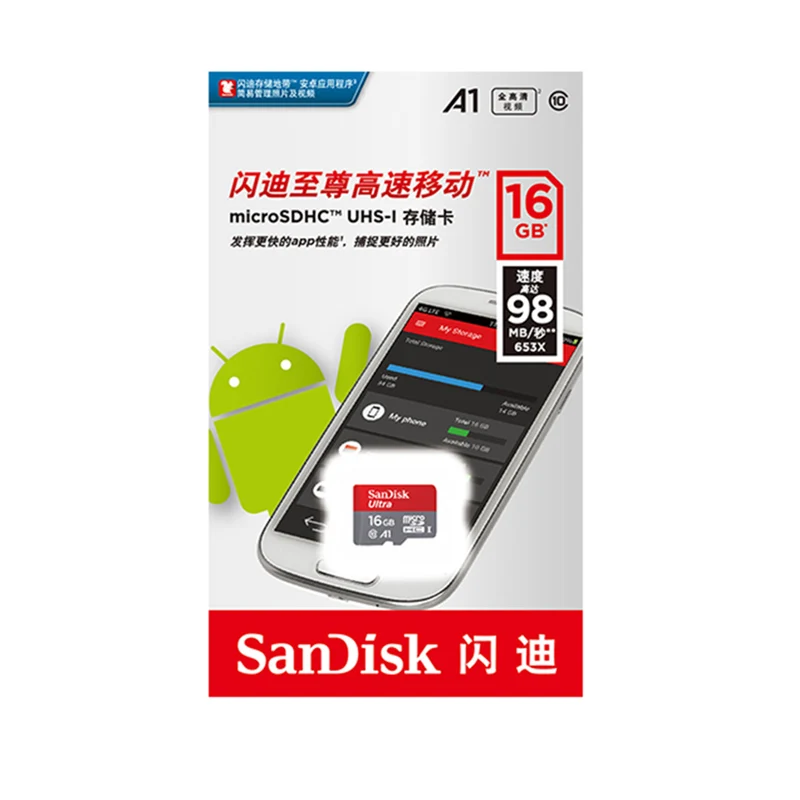 SanDisk Ultra micro SD карта 256 ГБ 128 Гб microsd 64 16 8 UHS I памяти 32 класс 10 TF cartao de memoria|cartao memoria|ultra