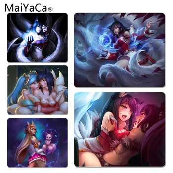 

MaiYaCa New Arrivals For LOL Ahri Wallpaper gamer play mats Mousepad Size for 180*220*2mm and 250*290*2mm Mousepad