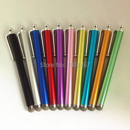 1000 pcs Stylus Touch Pen FIBER MESH FABRIC TIP For Window Surface RT 8.0 Tablet for iPad Mini Air 2 3 4