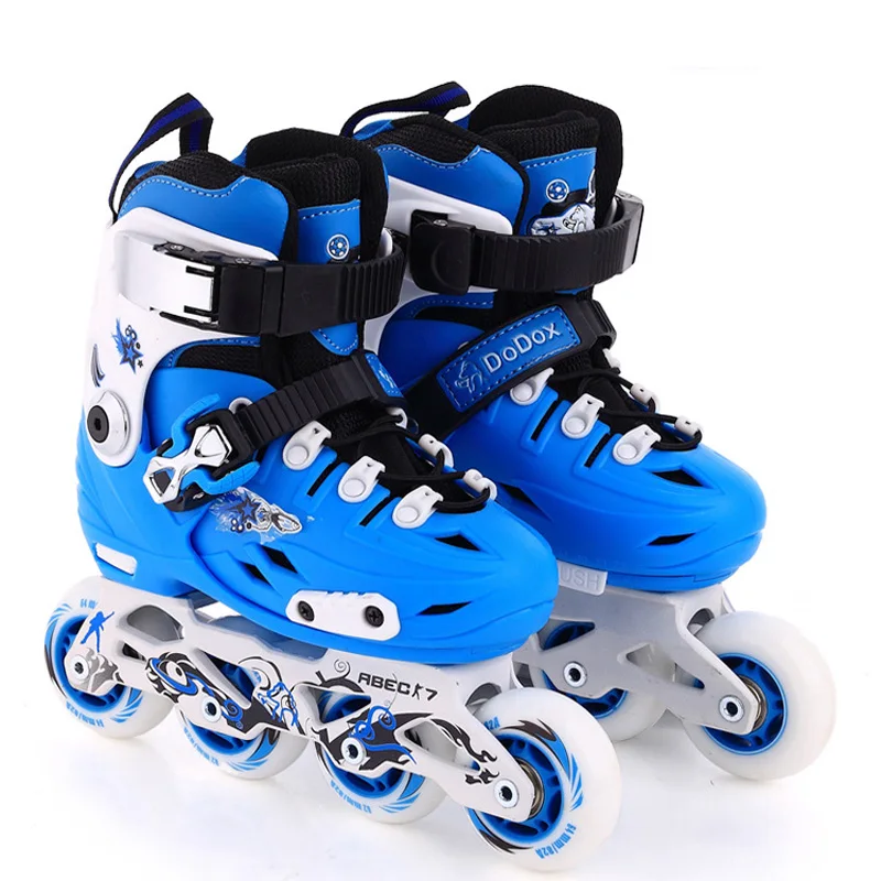 مضمنة الأطفال الاطفال سباق التعرج انزلاق الجليد أحذية التزلج على الجليد قابل للتعديل قابل للغسل PE الألومنيوم سبيكة إطار Patines Adulto مراهق Patins