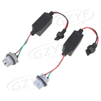 

DC 12V Universal 7440 T20 992A LED Headlight Decoders Canbus Adapters Error Free Anti Flicker for Car Truck Trailer RV etc. 2Pcs