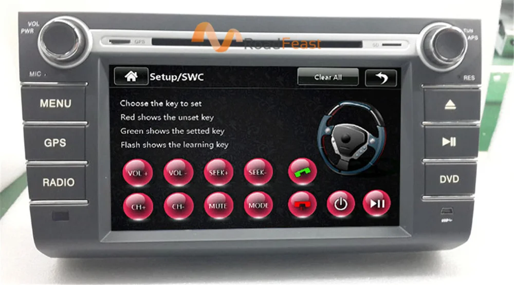 8inchs Car DVD for Suzuki Swift 2004-2010 11