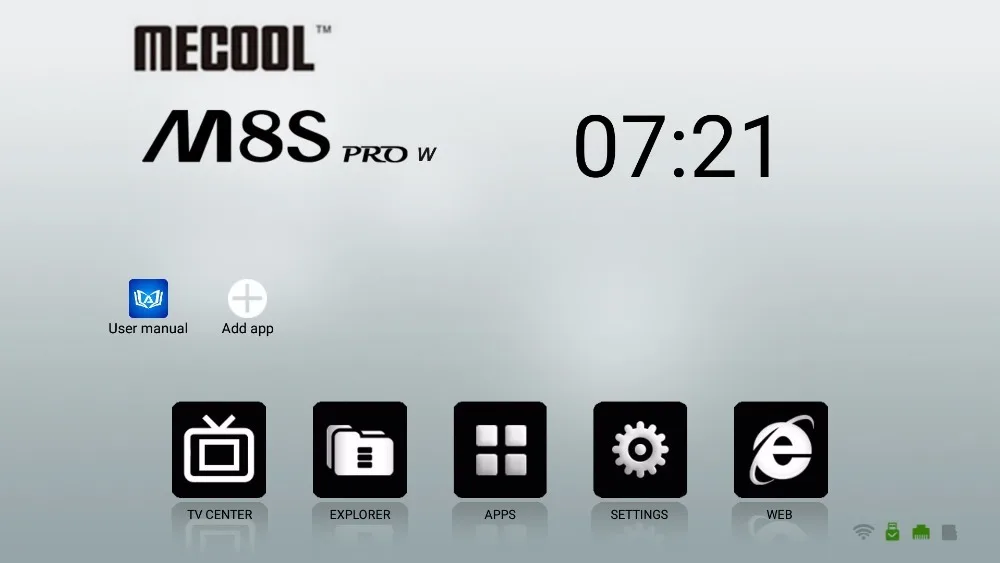 M8S PRO W UI