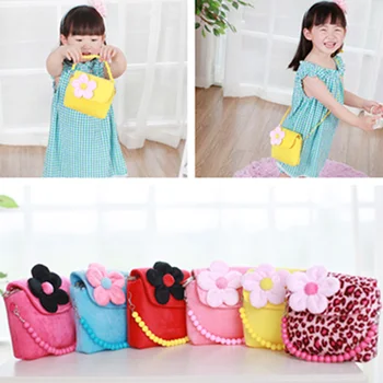 

cute little girl flower handbags tote baby bead crossbody bags kid purses and handbags hand bags