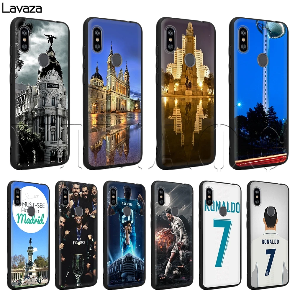 

Lavaza Arde Madrid Silicone Case for Xiaomi Redmi Note 4 4X 4A 5 5A 6 6a 7 Pro Go Prime Plus