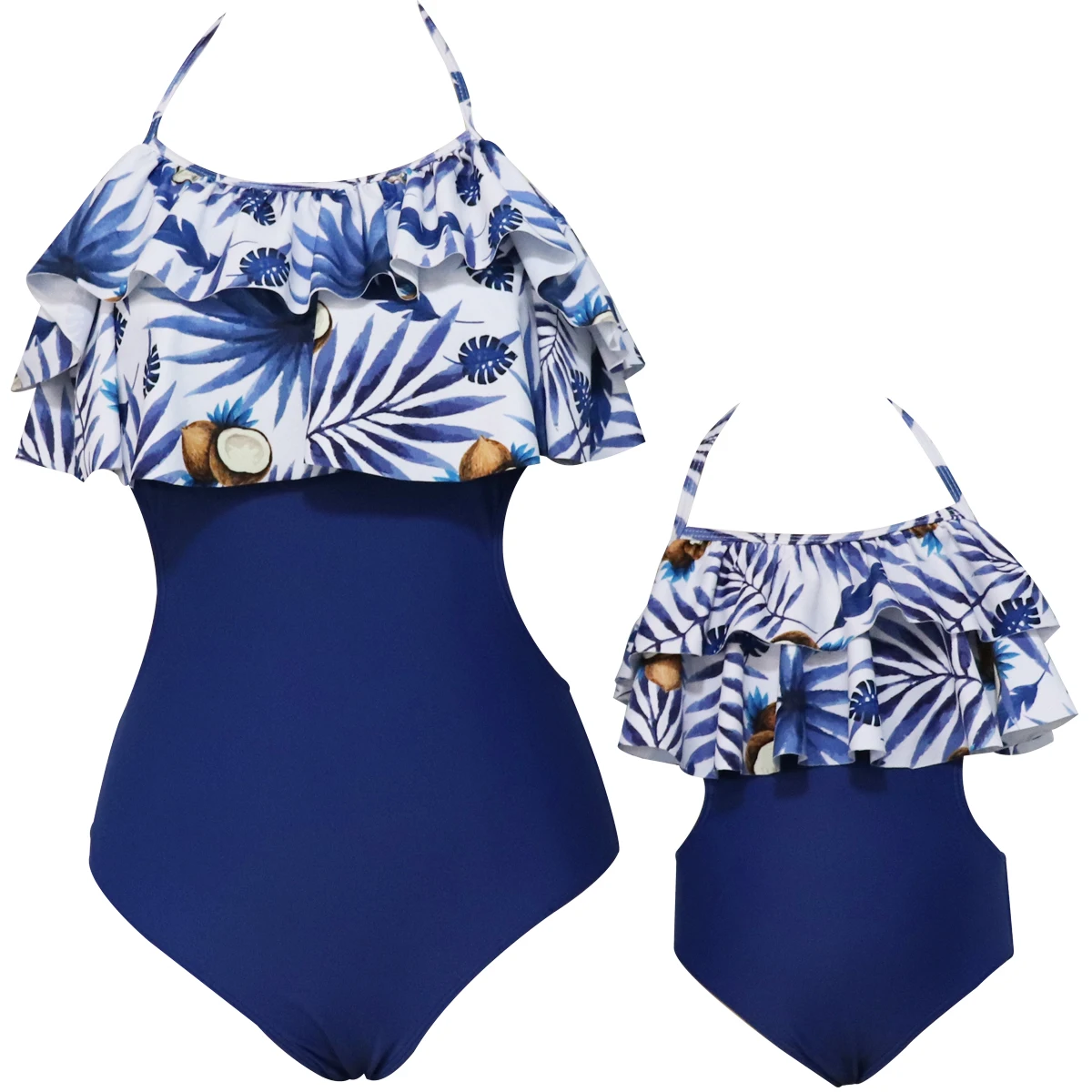 

2019 Family Matching Mother Daughter Women Kid Girl Bikini Swimwear Swimsuit