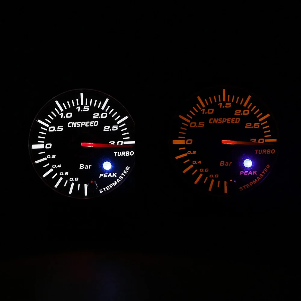 Датчик давления CNSPEED 3 бар 60 мм 2 5 дюйма YC101410|bar bar|gauge turbo boostturbo gauge bar |