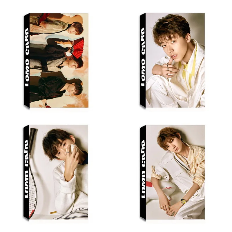 

CPOP TFBOYS Karry Jackson Roy Album Self Made Paper Lomo Card Photo Card Poster Photocard