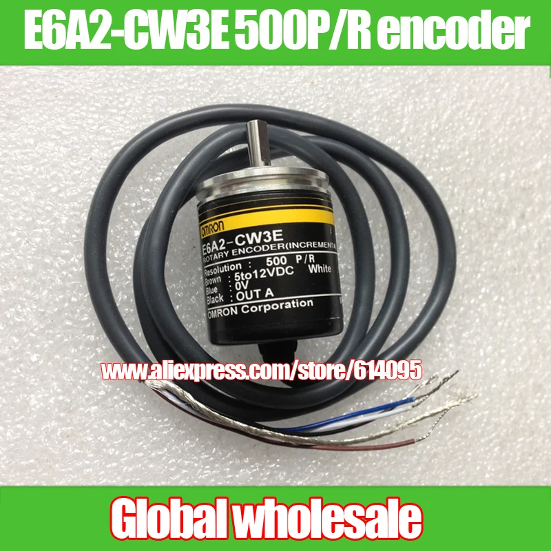 1 шт. E6A2-CW3E 500P/R кодировщик для Omron/инкрементный вращающийся Оптический