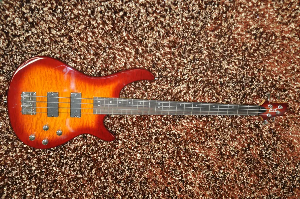 4 string bass guitar Cort GENE SIMMONS AXE Guitar High