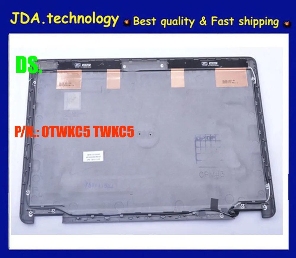 Wellendorff /орг задняя крышка в виде ракушки для Dell Latitude E7250 ЖК-дисплей задняя крышка Крышка 0TWKC5 TWKC5