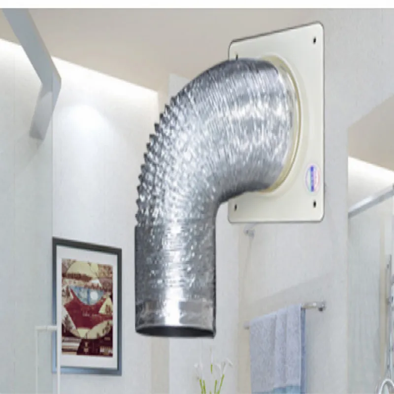Iinner diameter 8CM 10CM length 2M 3M 4M 5M folding grille ventilation air vent grille extractor de aire channel FREE SHIPPING