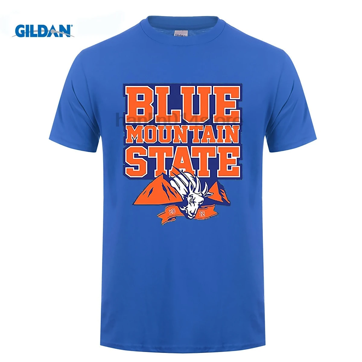 GILDAN 2018 Blue Mountain State T shirts Goat house logo|t shirt|t ...