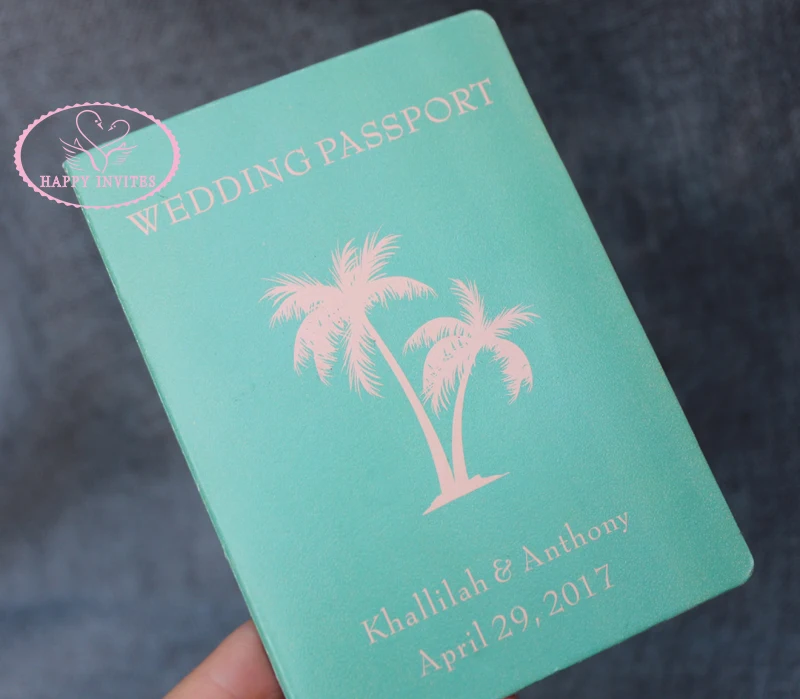 

Wedding Passport! Free Shipping! HI1132 Unique Invitation Card Passport Sytle Wedding Invitation Wedding Passport