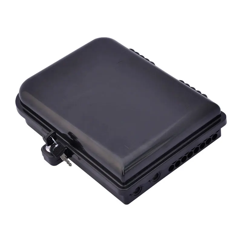 

FTTH 16 Core Fiber Optic Splitter Termination Box 16 port optical fiber distribution box FTTX Fiber Optic Box with SC adapter