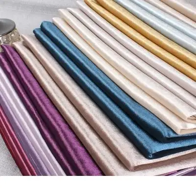 

European style high grade thick velvet sofa fabric backdrop of soft cloth velvet decorative table cloth fabric
