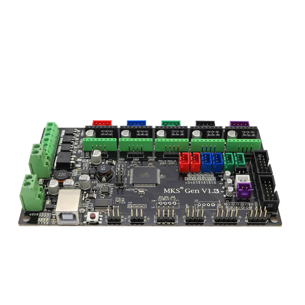 

MKS GEN V1.3 Control Board Motherboard Ramps1.4 Compatible with USB Cable for 3D Printer JLRJ88