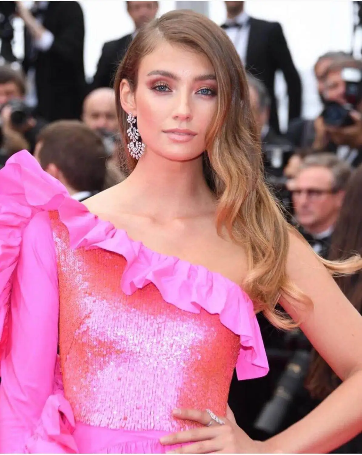 jankelly Luxury Popular Full Mirco Paved Cubic Zircon Naija Wedding Earring Fashion Jewelry