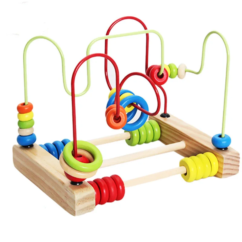 wooden bead toy