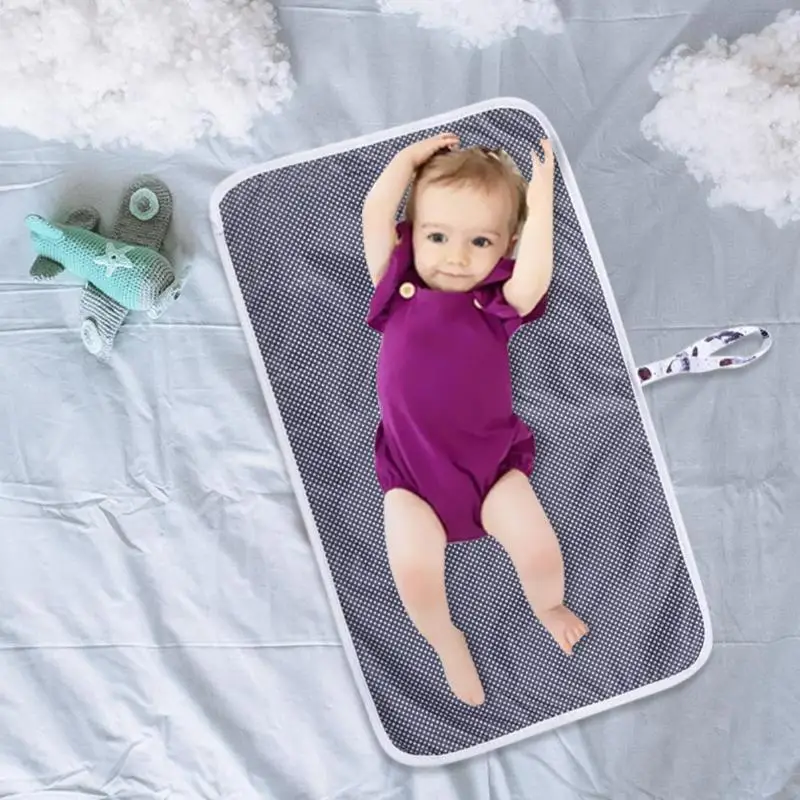Водонепроницаемый пеленальный коврик Многофункциональный портативный детский пеленальный коврик игровой коврик