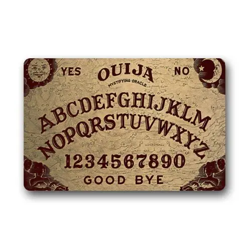 

CHARMHOME Custom Ouija Board Doormat Indoor Outdoor Bathroom Kitchen Floor Mat Carpet