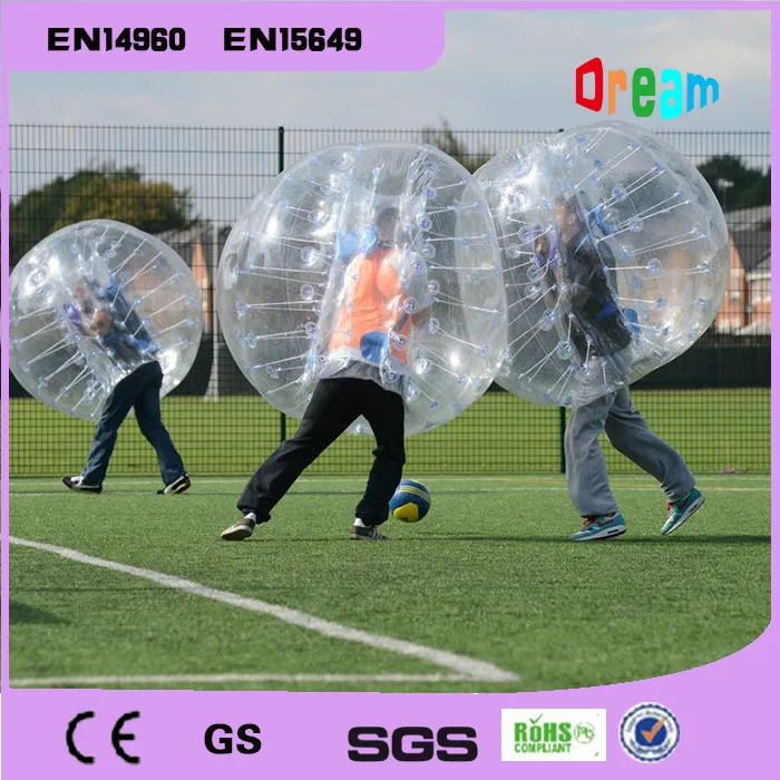 1.5m PVC Zorb Ball Inflatable Human Hamster Ball Inflate Bubble Football Bubble Soccer Sports
