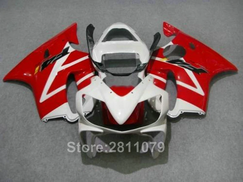 Литьевая пресс форма 100% подходит для Honda CBR600 F4I 01 02 03 комплект бело красных