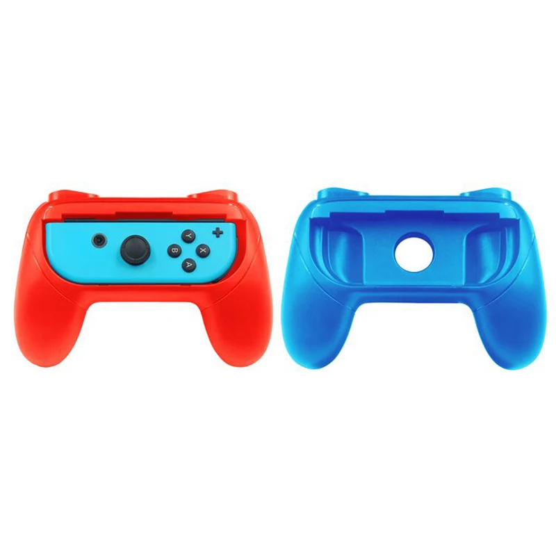 Ручки для nintendo Switch Joy-Con, комплект износостойких ручек для контроллера Switch Joy Cons, 2 шт. в упаковке - Цвет: Red Blue