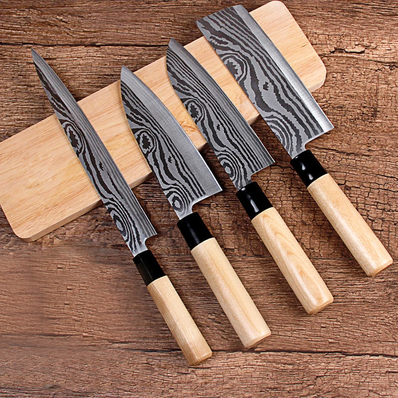 FHEAL Kitchen Knife Professional Chef Knives Japan Damascus Pattern Stainless Steel Fish&Meat Carving Slicing Knife High Quality FHEAL Kitchen Knife Professional Chef Knives Japan Damascus Pattern Stainless Steel Fish&Meat Carving Slicing Knife High Quality