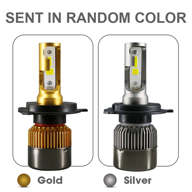 Hlxg 2 шт Мини H8 H11 H4 Led H7 автомобильные фары лампы мотоцикла 6000K белый 8000K Bule 72W 12000LM