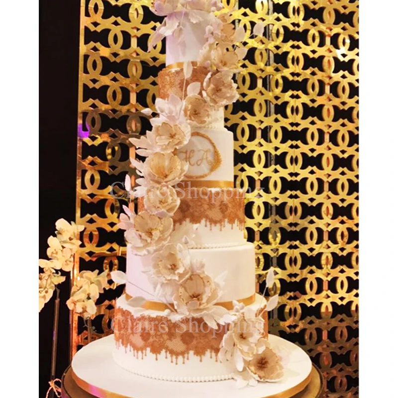 Yueyue сахарное Ремесло Цветок силиконовая кружевная форма помадка форма для украшения торта инструменты форма для шоколадной мастики украшение свадебного торта