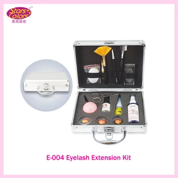

2017 New hot Single-Layer Small Diamond Grafting Eyelash Eyelashes Extension Kit Full Set with Case For makeup Make-up Beauty