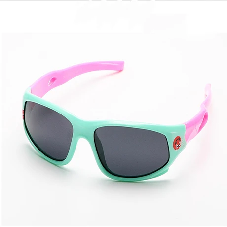 Детские поляризационные солнцезащитные очки для детей уход за ребенком УФ очки безопасности TR90 Рамки Брендовые очки солнцезащитные очки для детей Gafas De Sol - Цвет линз: RD816-10