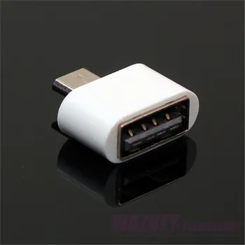 

1500pcs/lot 5pin mini Micro USB OTG to USB 2.0 Mini Adapter Compatible for Samsung Android Tablet Pcs White