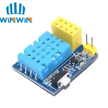D44 ESP8266 ESP-01 ESP-01S DHT11 датчик температуры и влажности модуль esp8266 Wifi NodeMCU умный дом IOT DIY Kit(без ESP01