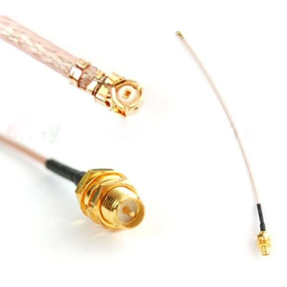 RP-SMA to uFL//u.FL//IPX//IPEX RF Adapter Cable