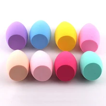 Puff e Spugnette Cosmetiche Smussato Trucco Uovo Spugna Soffio di Polvere di Ottenere Più Grande con Acqua di Pulizia Morbido Viso Bellezza Del Corpo Liscio Strumenti di Cosmetici