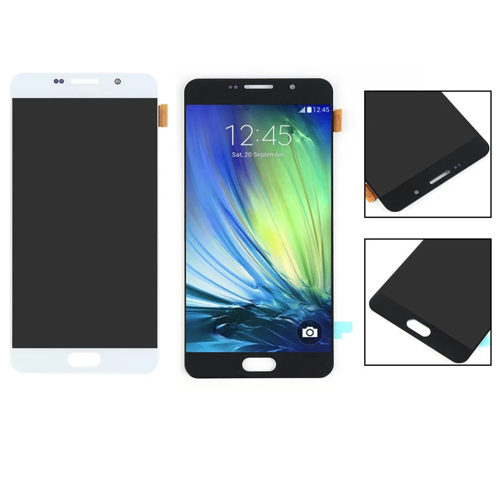 

For Samsung Galaxy A7 2016 A710 A710F A710FD LCD Display Touch Screen Digitizer Full Assembly Black White