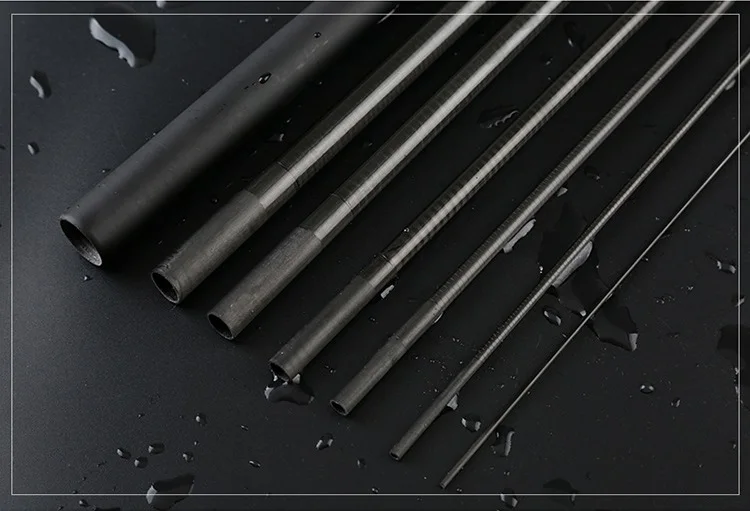 Ultralight Hard 3.6/4.5/5.4/6.3/7.2 Meters Stream Hand Pole Carbon Fiber Casting Telescopic Fishing Rods Fish Tackle Hand Pole