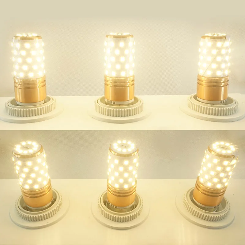 Светодиодная лампа кукуруза E14 E27 12/16 Вт SMD2835 220 В 3 цвета|e27 12w|led corncorn light |